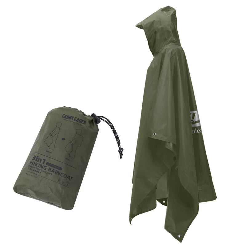 Waterproof and Windproof 3 In 1 Rain Jacket | BlackForg3
