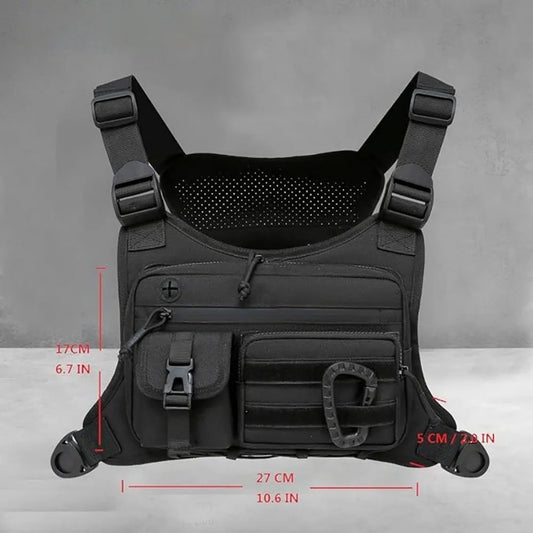 Outdoor Chest Bag for Travel and Hiking | BlackForg3