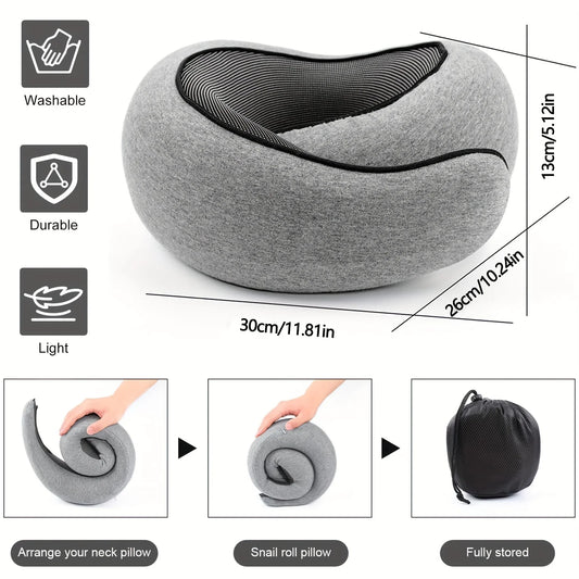 Ergonomic U-Shaped Travel Pillow