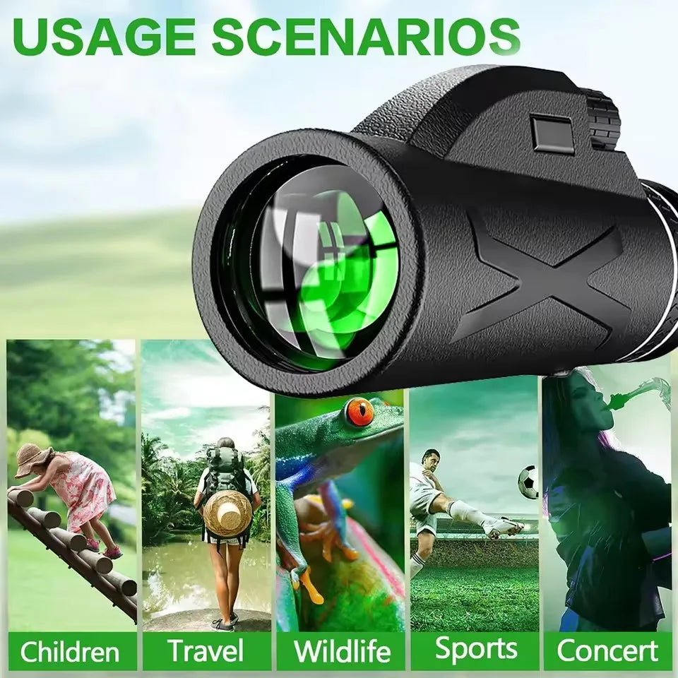 Compact Travel Binoculars for Outdoor Adventures | BlackForg3