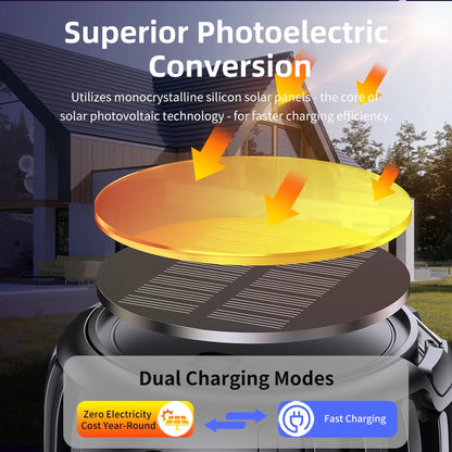 Outdoor Solar Powered Mosquito Killer Lamp