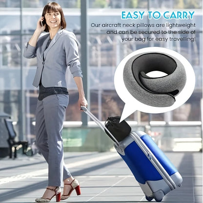 Ergonomic U-Shaped Travel Pillow