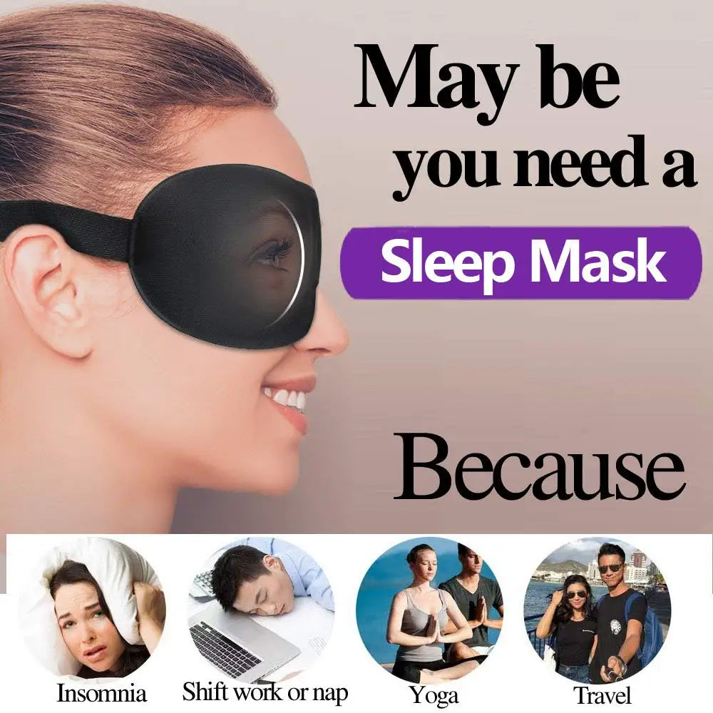 Travel Breathable 3D Sleeping Eye Mask