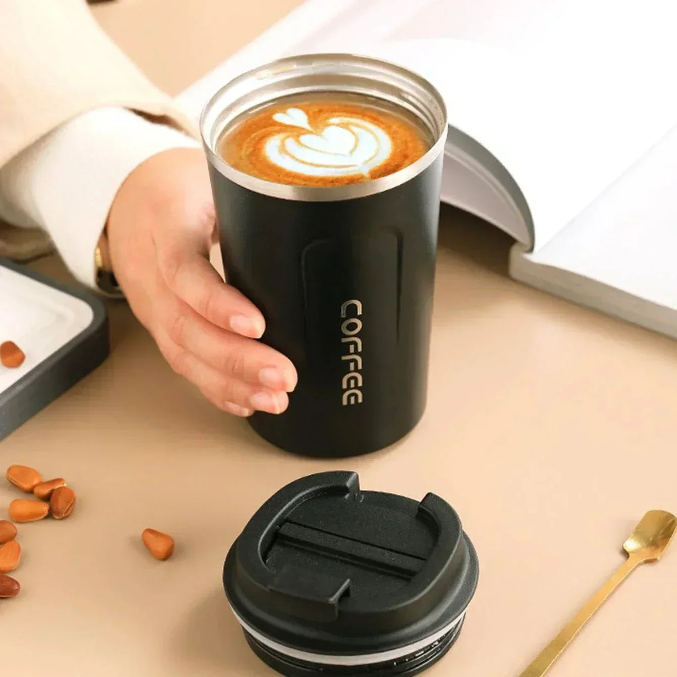 Double Stainless Steel Thermos Mug