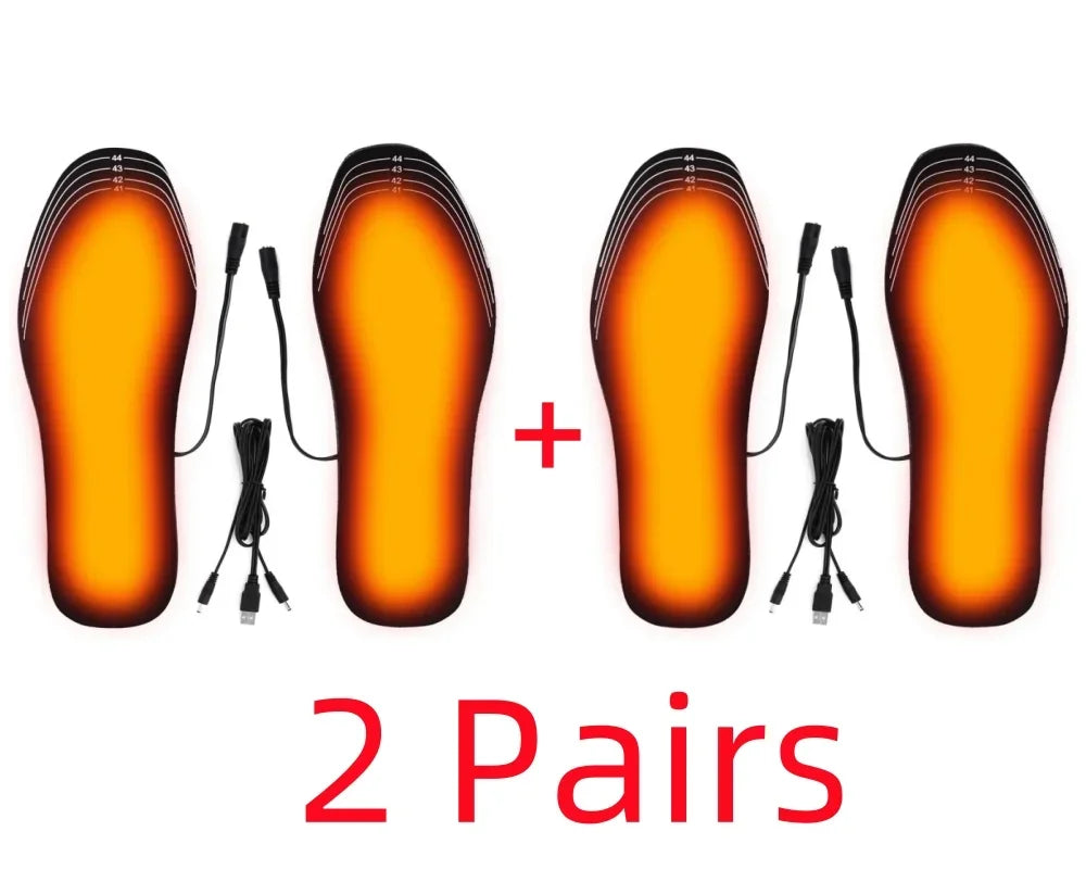 Comfortable Electric Heated Insoles for Outdoor Activities | BlackForg3
