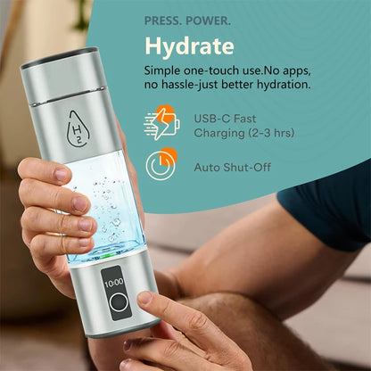 Rechargeable Hydrogen Water Bottle