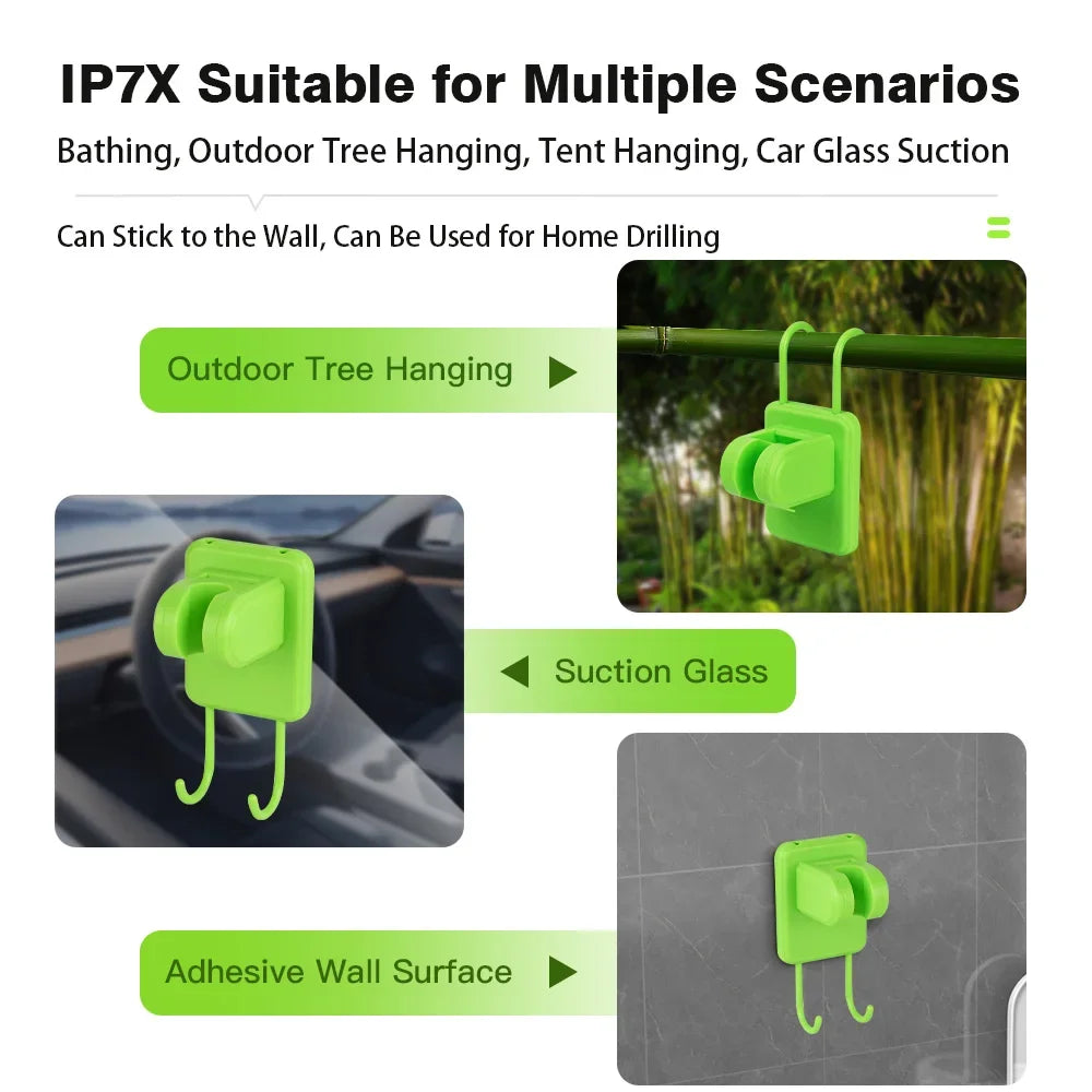 Intelligent Digital Display Outdoor Shower Kit