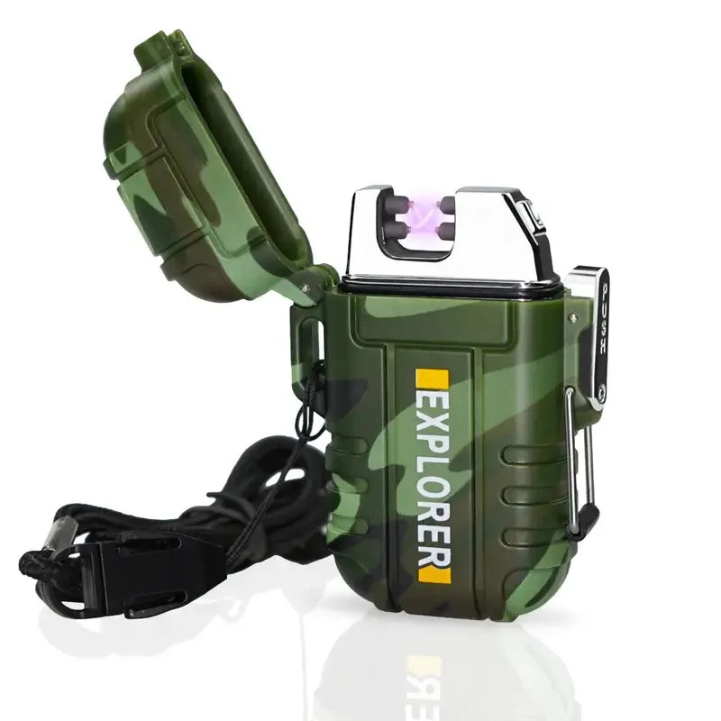 Safe and Durable USB Type-C Windproof Lighter | BlackForg3