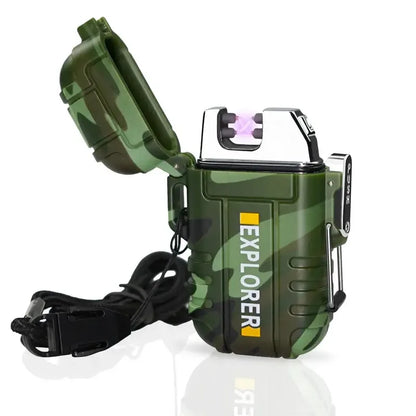 Safe and Durable USB Type-C Windproof Lighter | BlackForg3