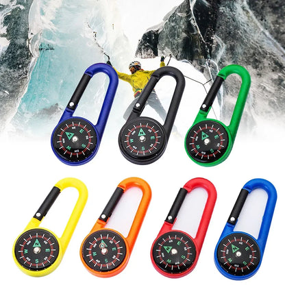 Outdoor Compass Carabiner