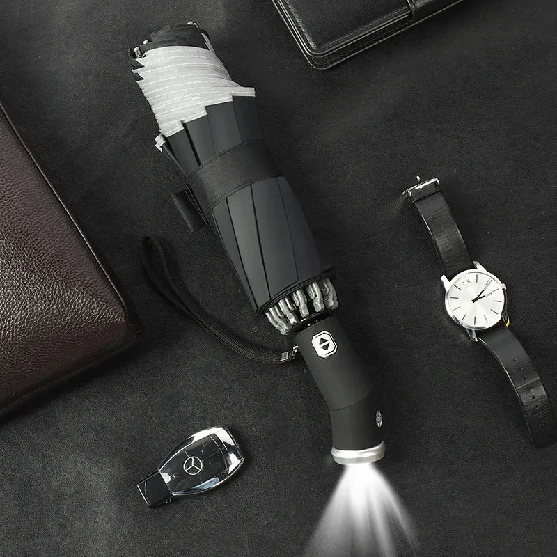 Automatic Umbrella With Flashlight
