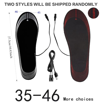 Comfortable Electric Heated Insoles for Outdoor Activities | BlackForg3