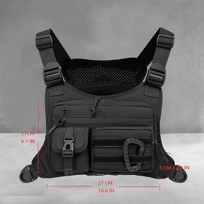 Outdoor Chest Bag for Travel and Hiking | BlackForg3