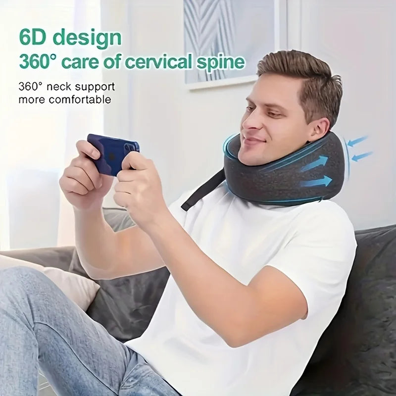 Ergonomic U-Shaped Travel Pillow