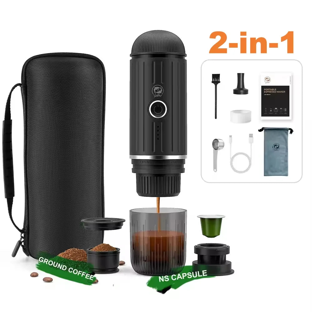 3-in-1 Electric Portable Coffee Machine