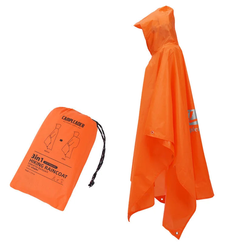 Waterproof and Windproof 3 In 1 Rain Jacket | BlackForg3