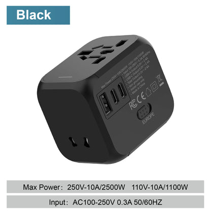 Multifunction Travel Adapter Converter Socket
