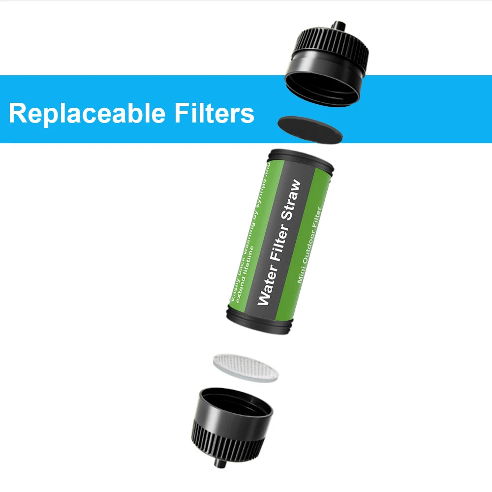 Portable Water Purifier Filter Straw