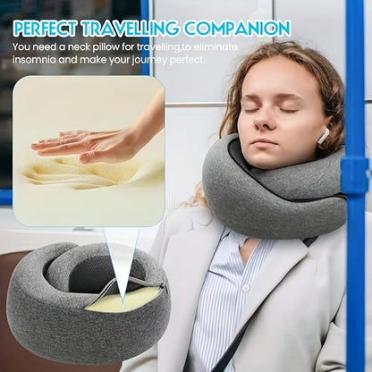 Ergonomic U-Shaped Travel Pillow