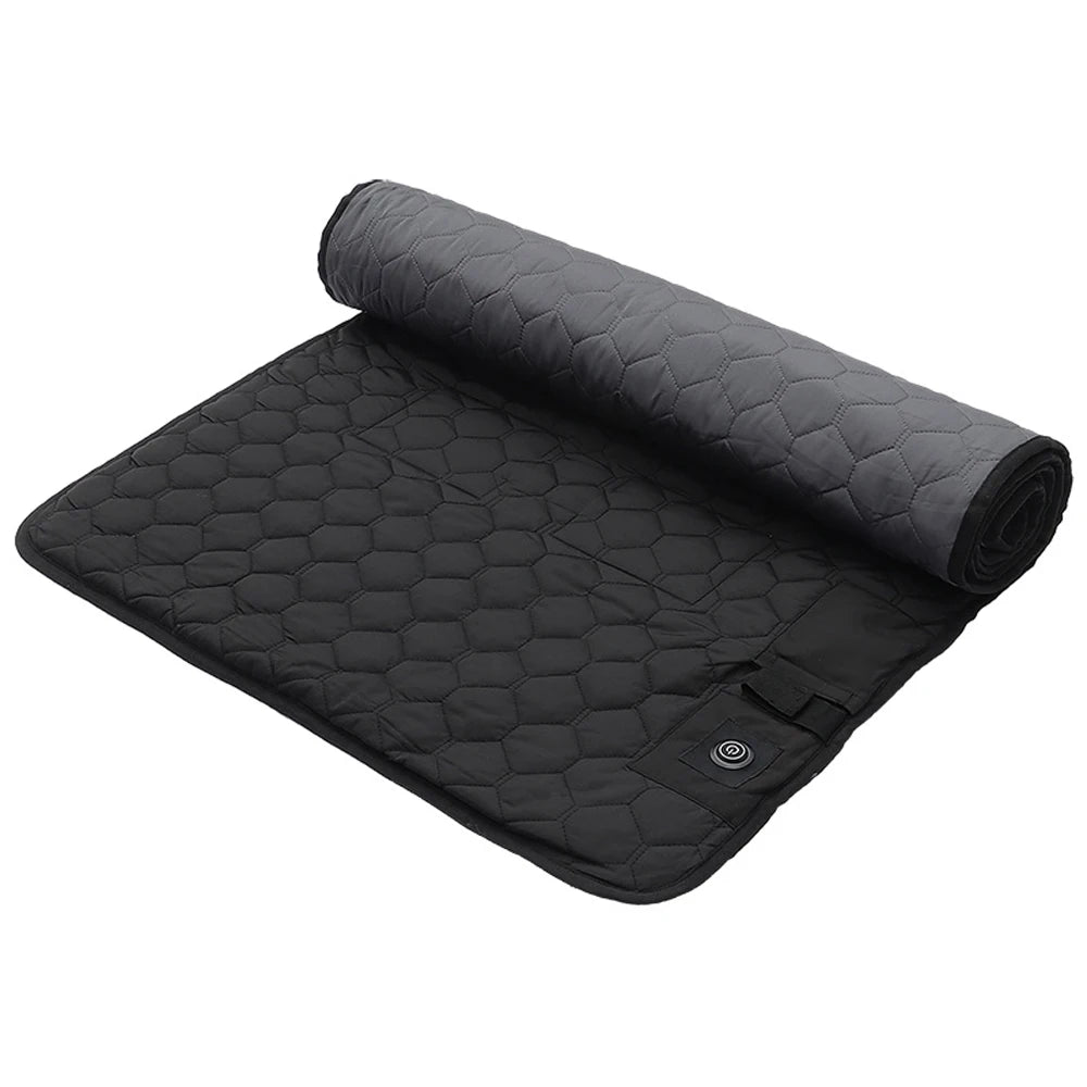 Soft and Cozy USB Heating Sleeping Mat | BlackForg3