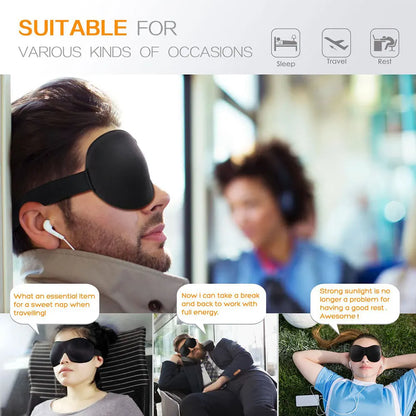 Travel Breathable 3D Sleeping Eye Mask