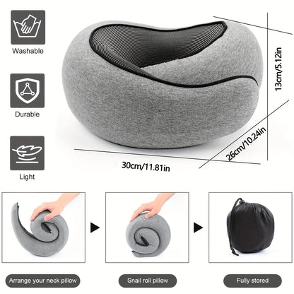 Ergonomic U-Shaped Travel Pillow