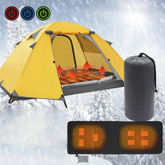 Portable USB Heated Mat for Sleeping and Relaxation | BlackForg3