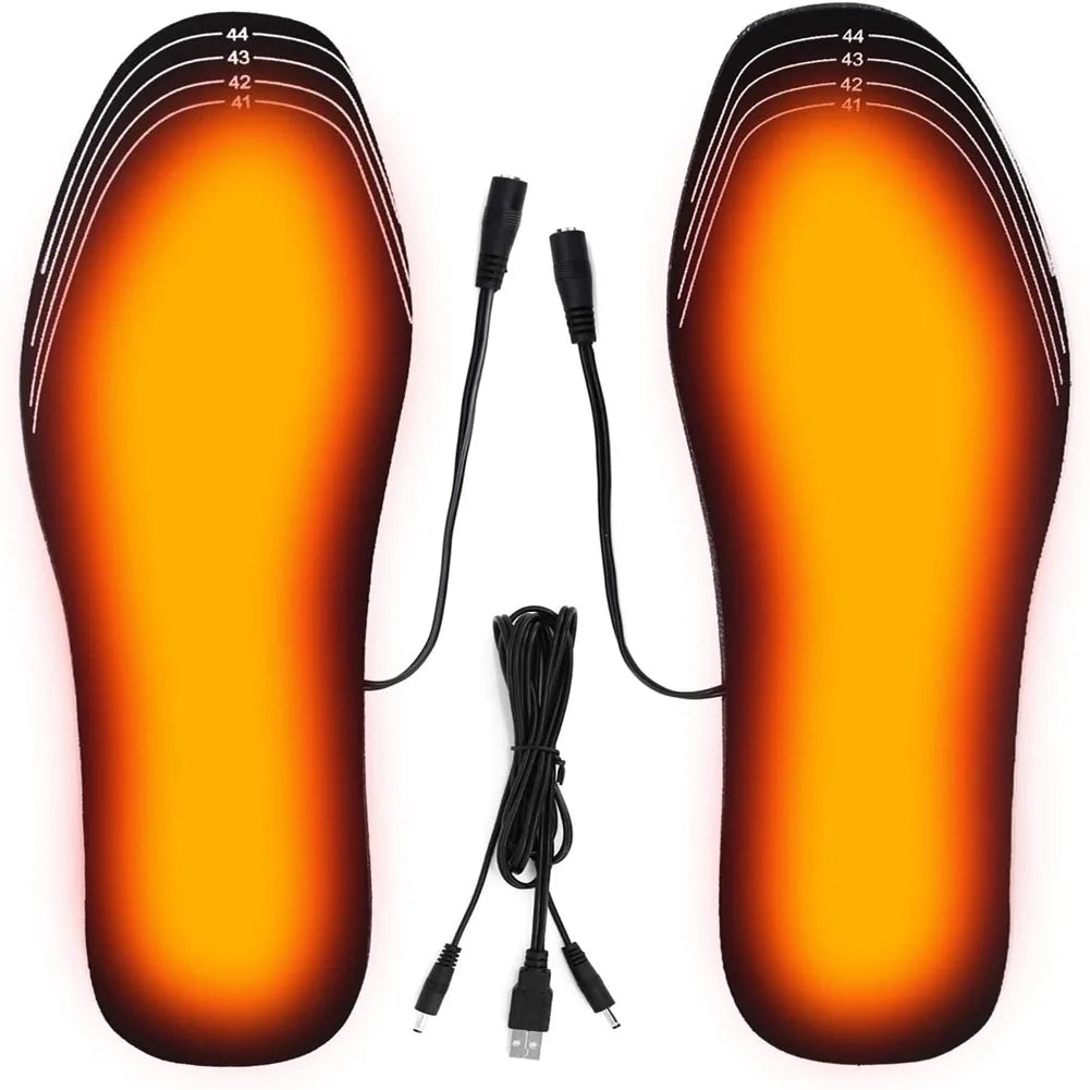 Comfortable Electric Heated Insoles for Outdoor Activities | BlackForg3