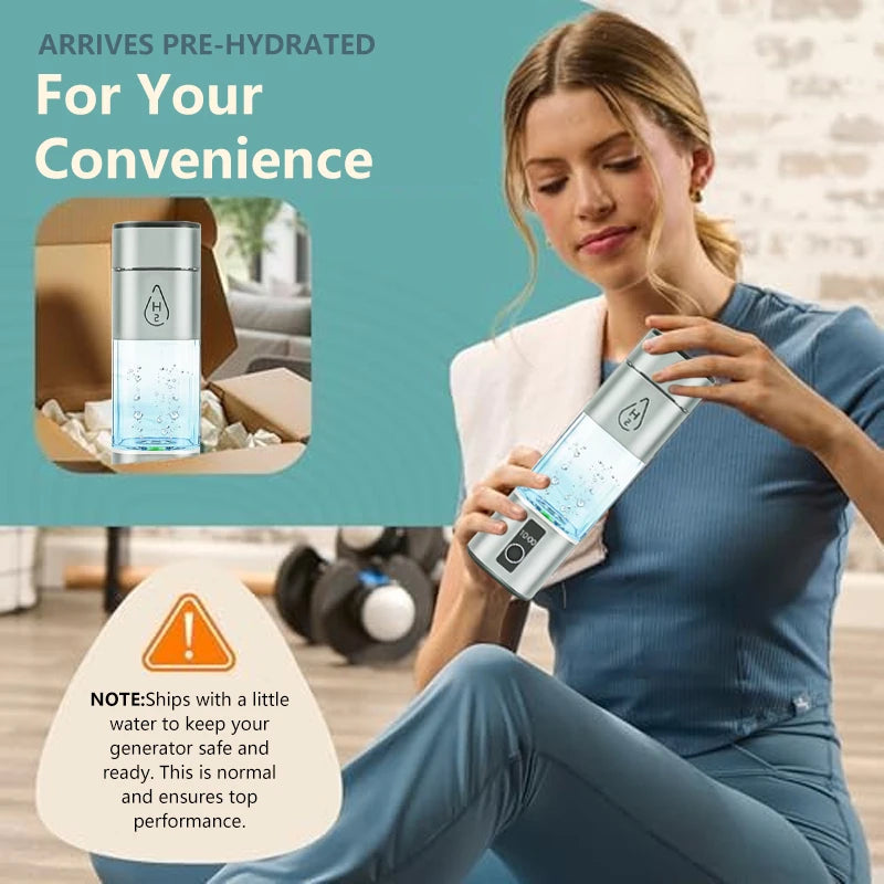 Rechargeable Hydrogen Water Bottle
