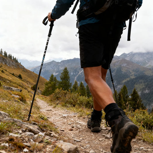 Ultralight Carbon Fiber Trekking Poles Stick