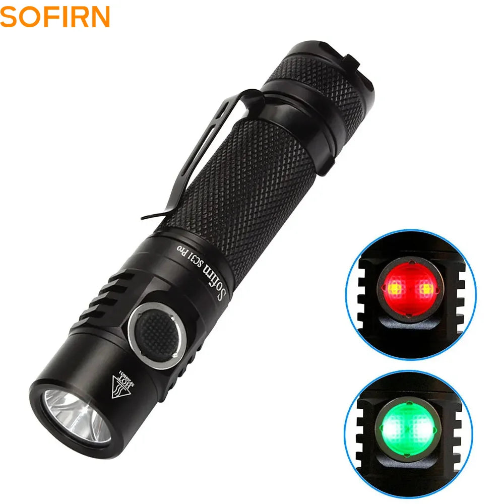 Powerful Rechargeable Tactical Flashlight
